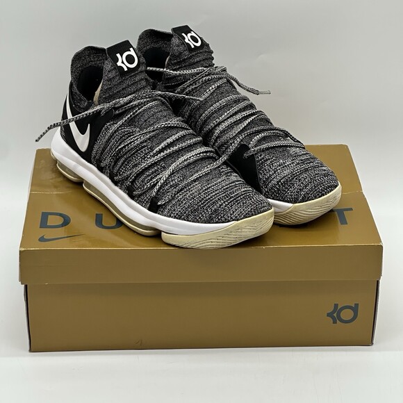 Nike Kevin Durant ZOOM KD 10 Oreo Low Top Athletic Shoes Men\'s Size 12 with Box main image 6
